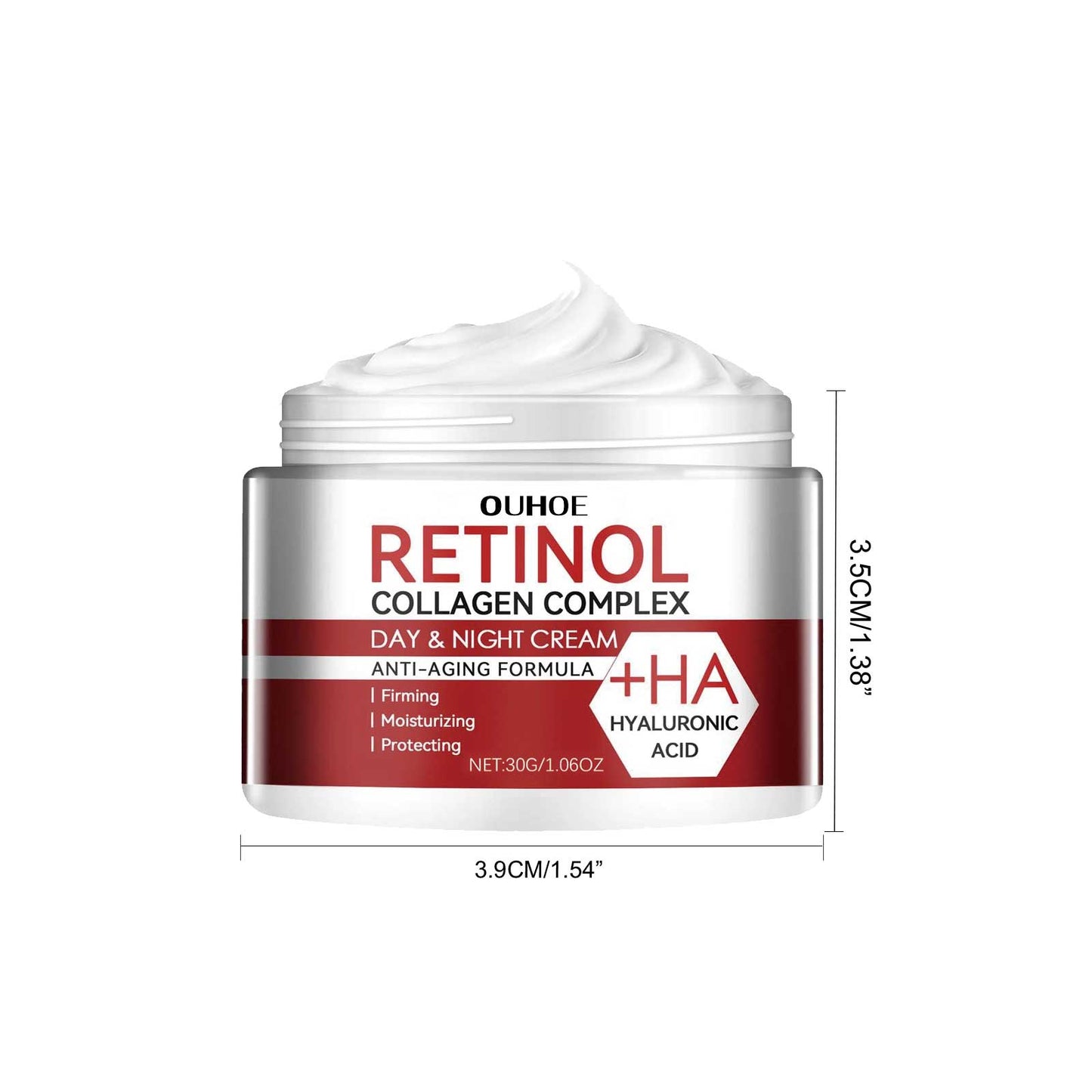 Retinol Moisturizing Cream Lightens Fine Lines and Dark Circles Moisturizes and Tightens Pores Anti-Aging Cream